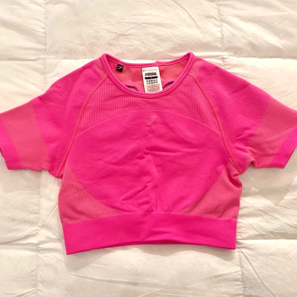 Gymshark Ultra Seamless Pink Top
